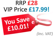 The Contemporary Lever Radiator Valves from VIP Bathrooms - now only 17.99 GBP!